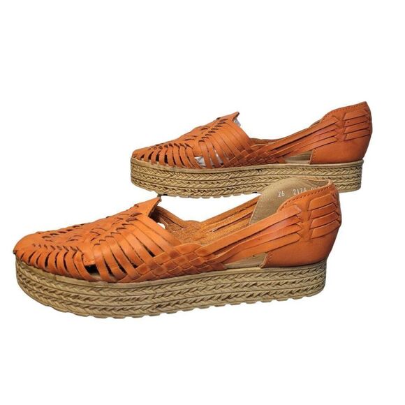 La Perla Mexican Leather Sandals (Size 9) - Picture 4 of 9